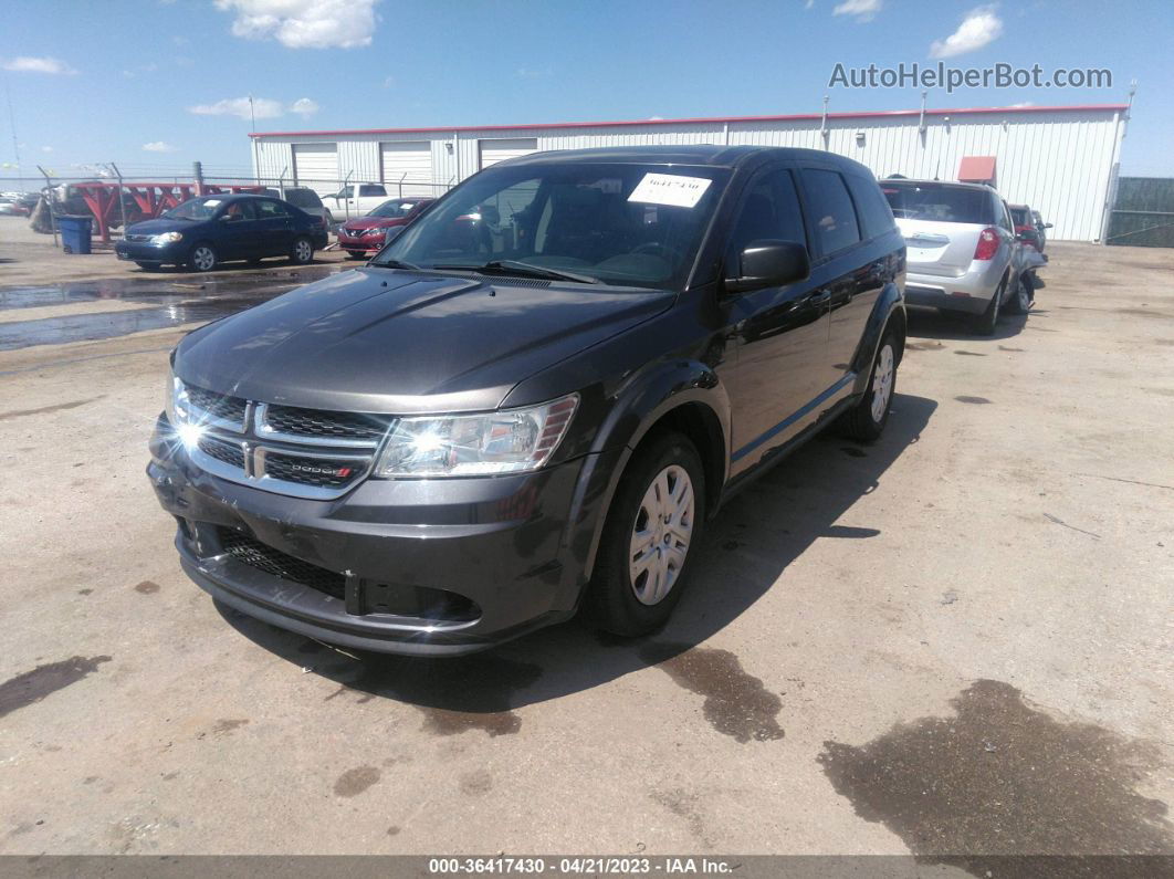 2015 Dodge Journey Se Gray vin: 3C4PDCABXFT700477