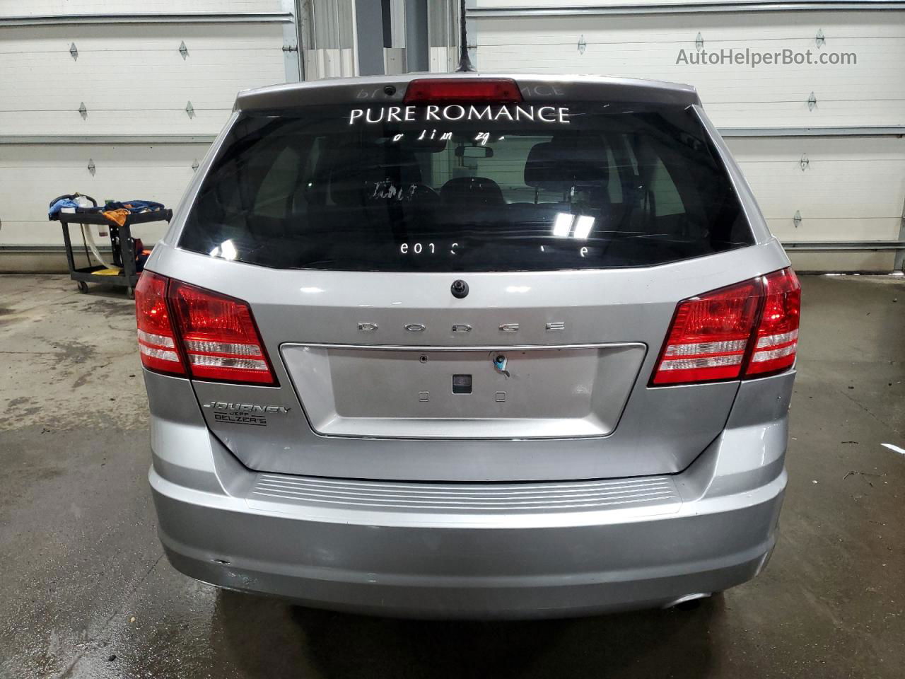 2015 Dodge Journey Se Silver vin: 3C4PDCABXFT719563