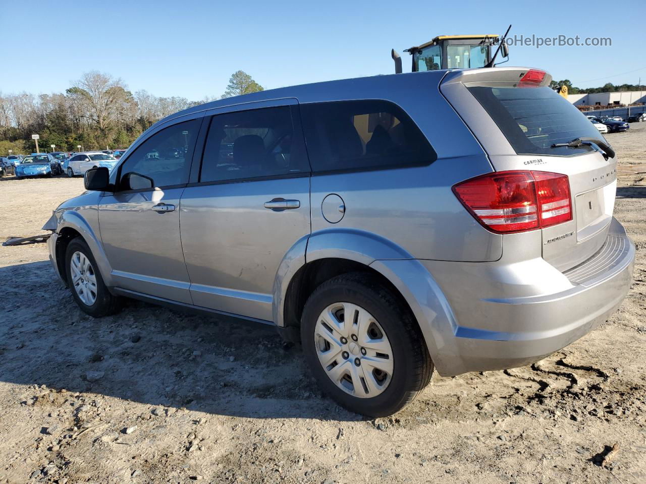 2015 Dodge Journey Se Silver vin: 3C4PDCABXFT756211