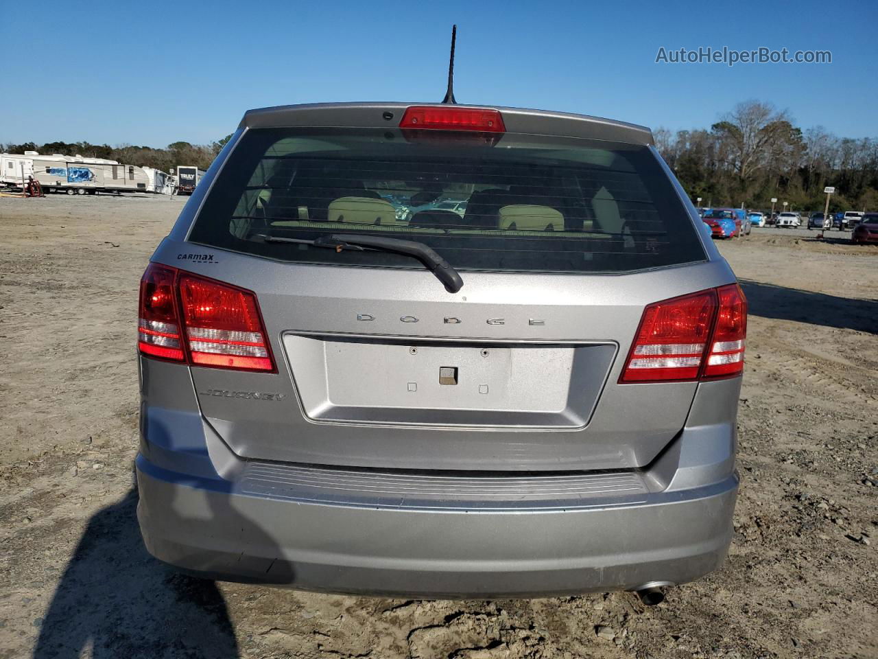 2015 Dodge Journey Se Silver vin: 3C4PDCABXFT756211