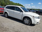 2016 Dodge Journey Se White vin: 3C4PDCABXGT104206