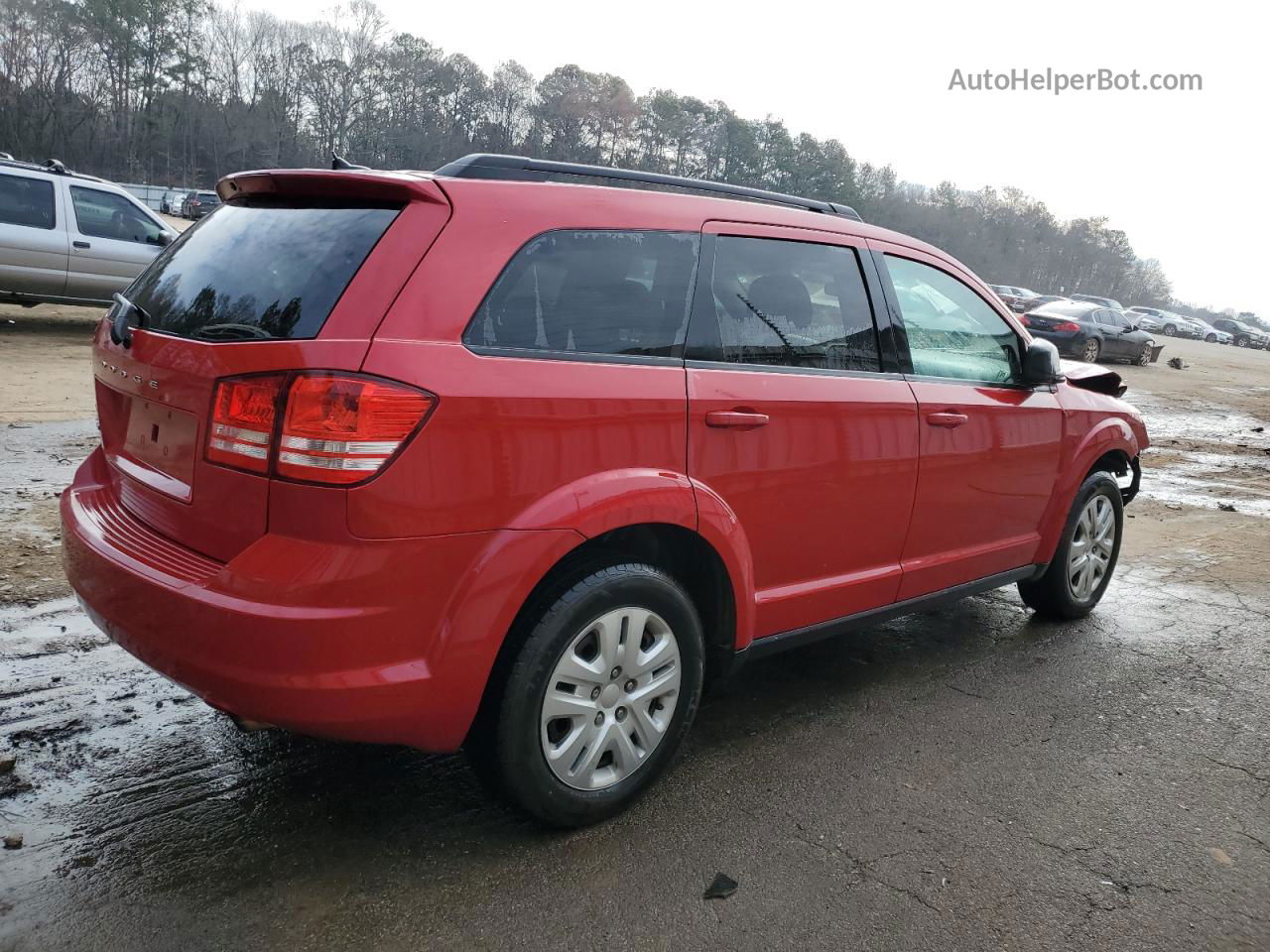 2016 Dodge Journey Se Red vin: 3C4PDCABXGT164454