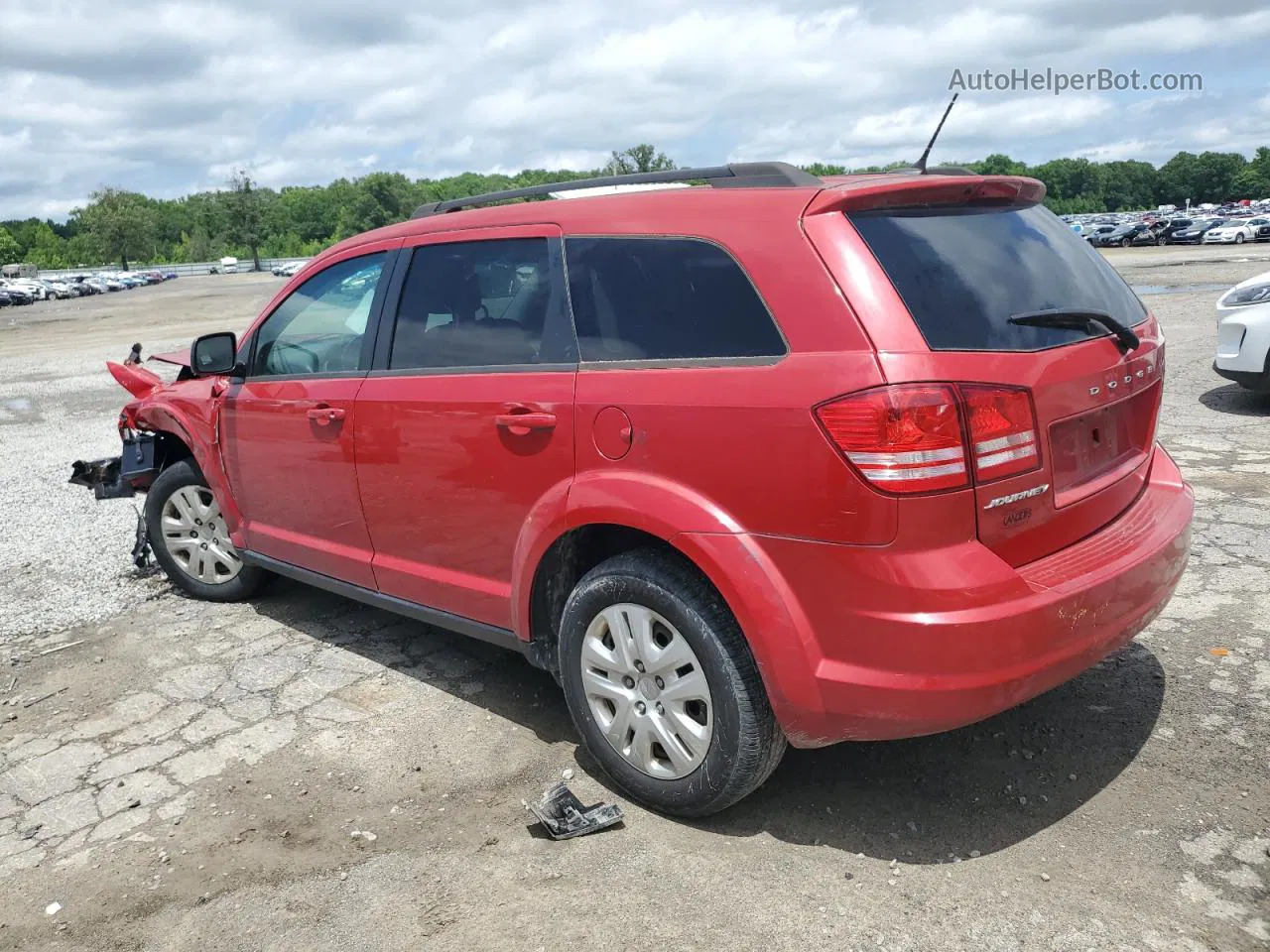 2016 Dodge Journey Se Red vin: 3C4PDCABXGT220425