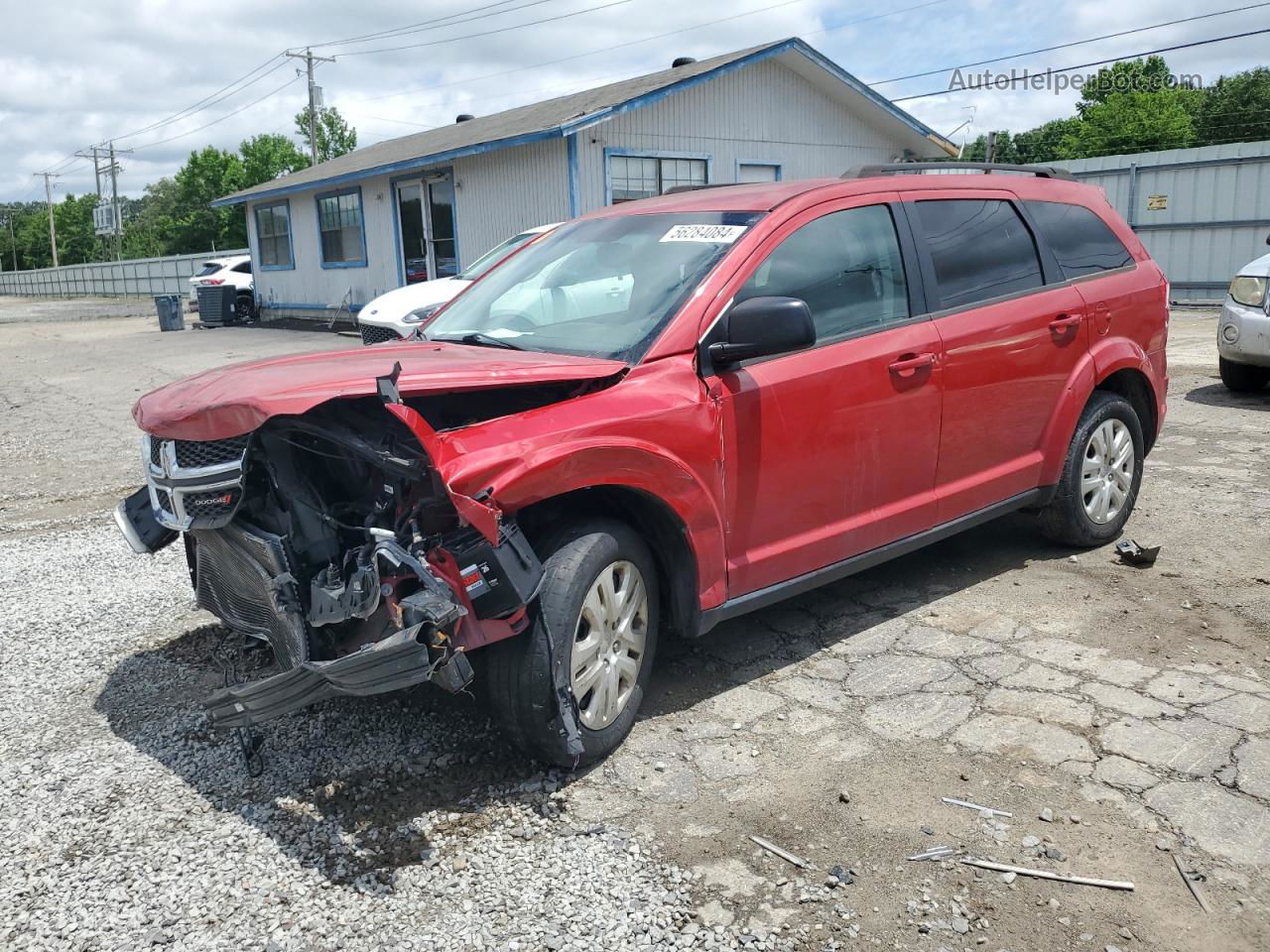 2016 Dodge Journey Se Red vin: 3C4PDCABXGT220425