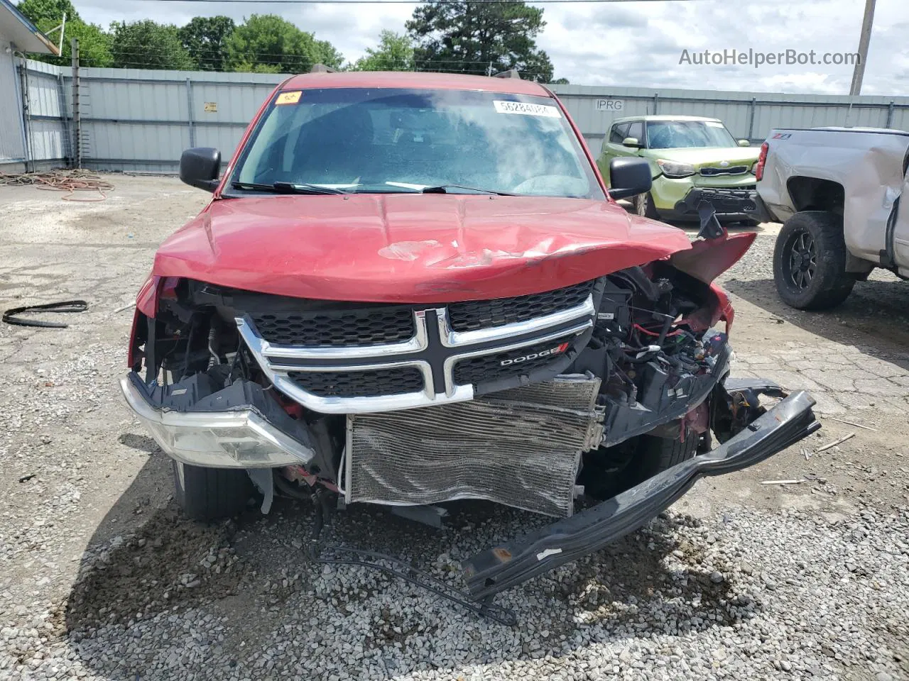 2016 Dodge Journey Se Red vin: 3C4PDCABXGT220425