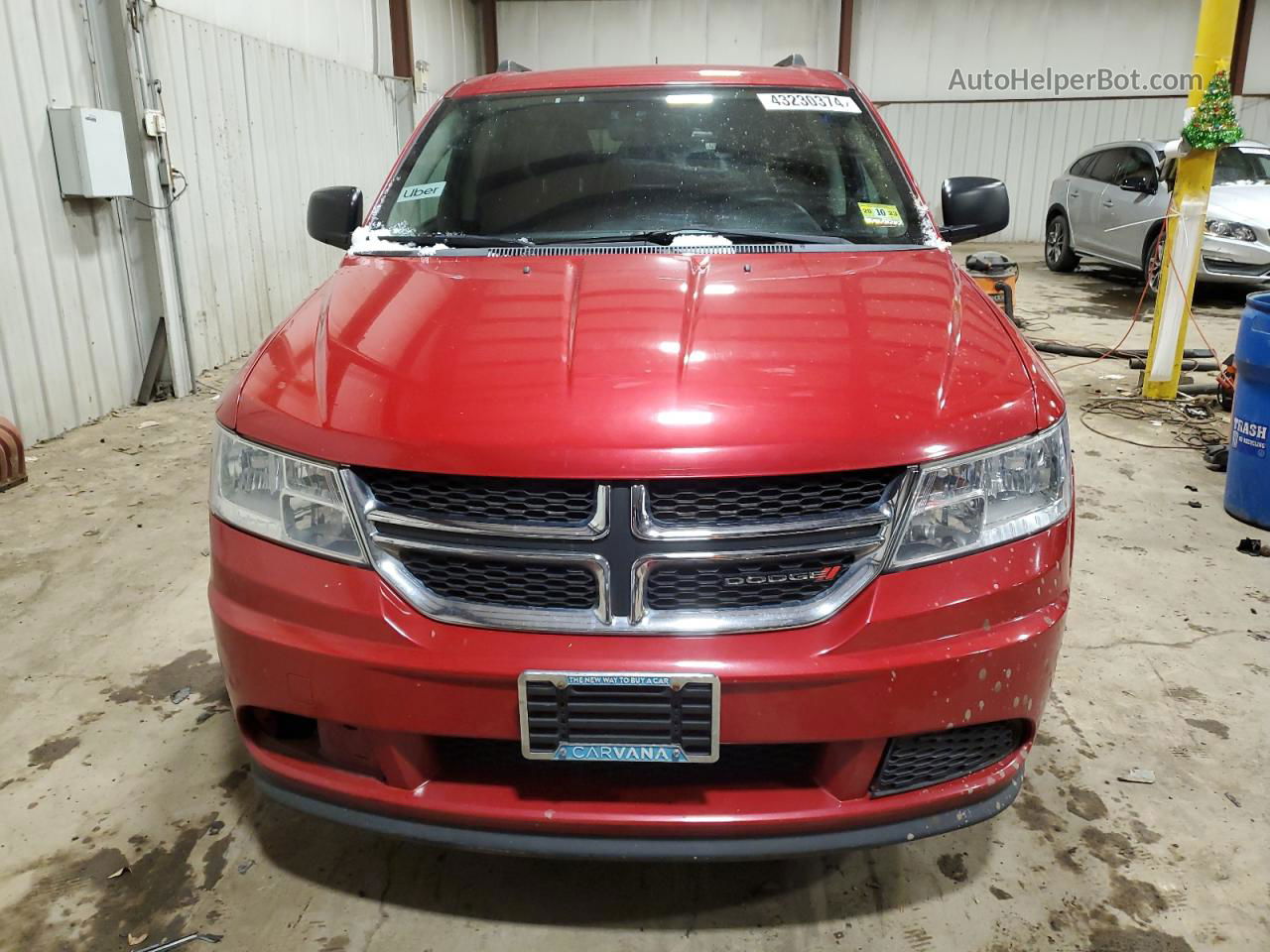 2016 Dodge Journey Se Красный vin: 3C4PDCABXGT222613