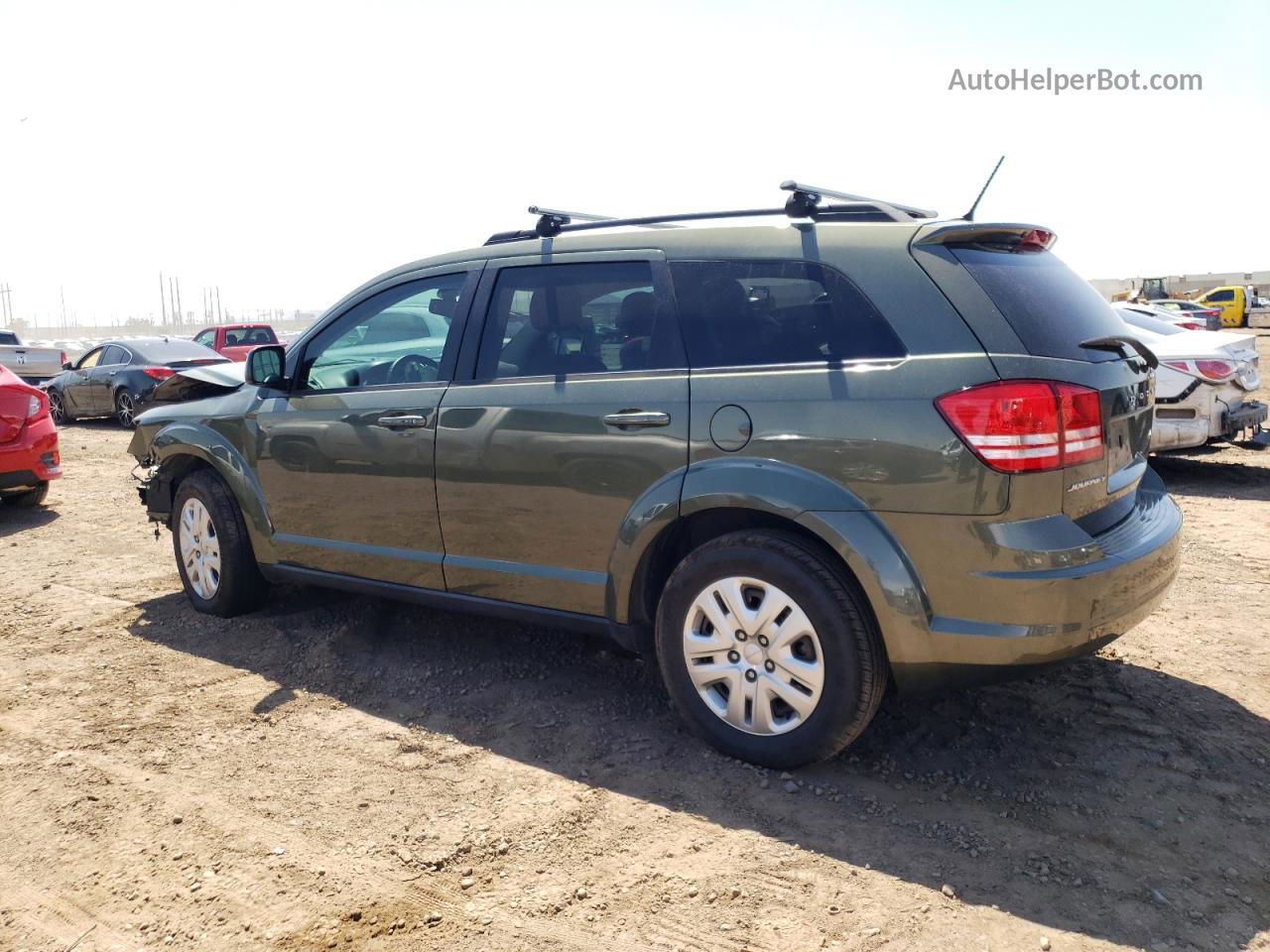 2016 Dodge Journey Se Green vin: 3C4PDCABXGT239752