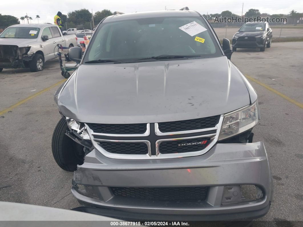 2016 Dodge Journey Se Gray vin: 3C4PDCABXGT250010