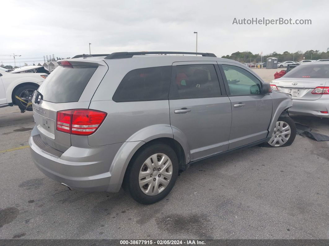 2016 Dodge Journey Se Gray vin: 3C4PDCABXGT250010