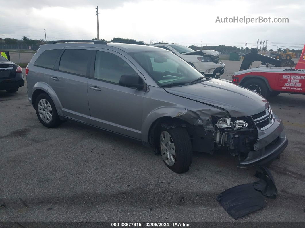 2016 Dodge Journey Se Gray vin: 3C4PDCABXGT250010