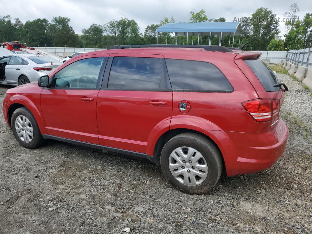 2016 Dodge Journey Se Красный vin: 3C4PDCABXGT250105