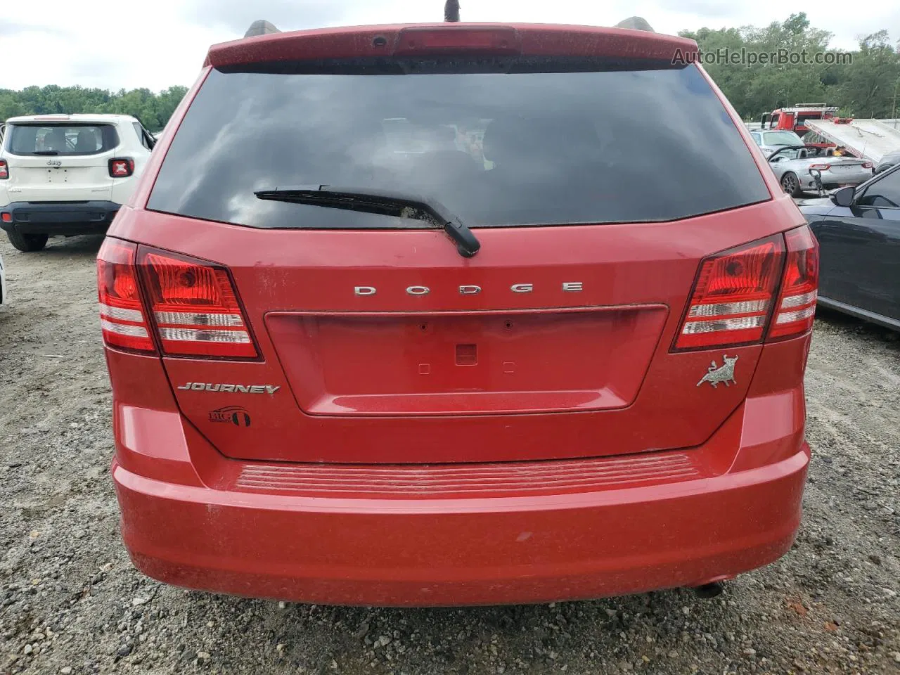 2016 Dodge Journey Se Red vin: 3C4PDCABXGT250105