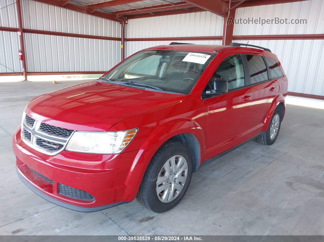 2017 Dodge Journey Se Красный vin: 3C4PDCABXHT569893