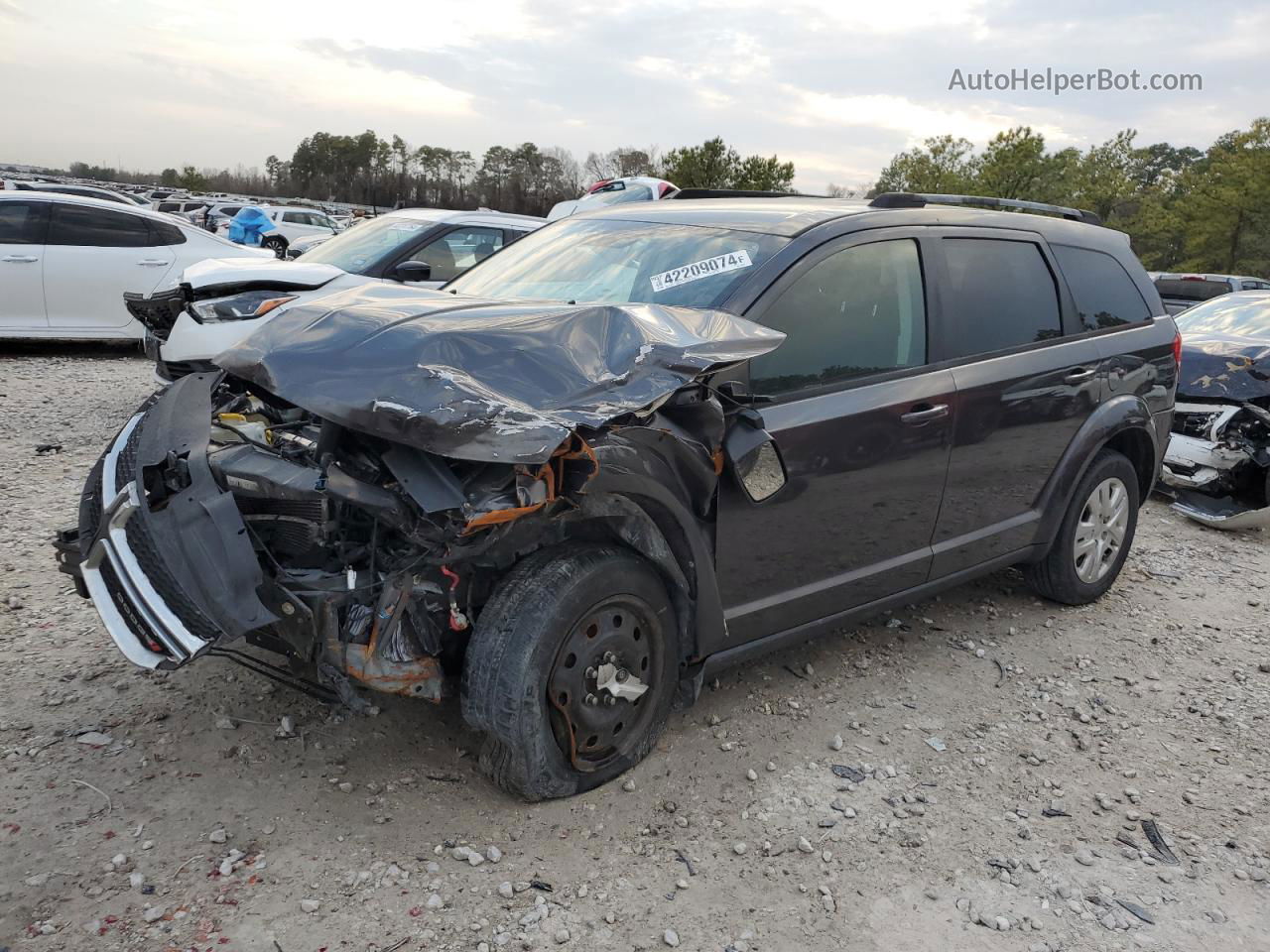 2017 Dodge Journey Se Charcoal vin: 3C4PDCABXHT582305