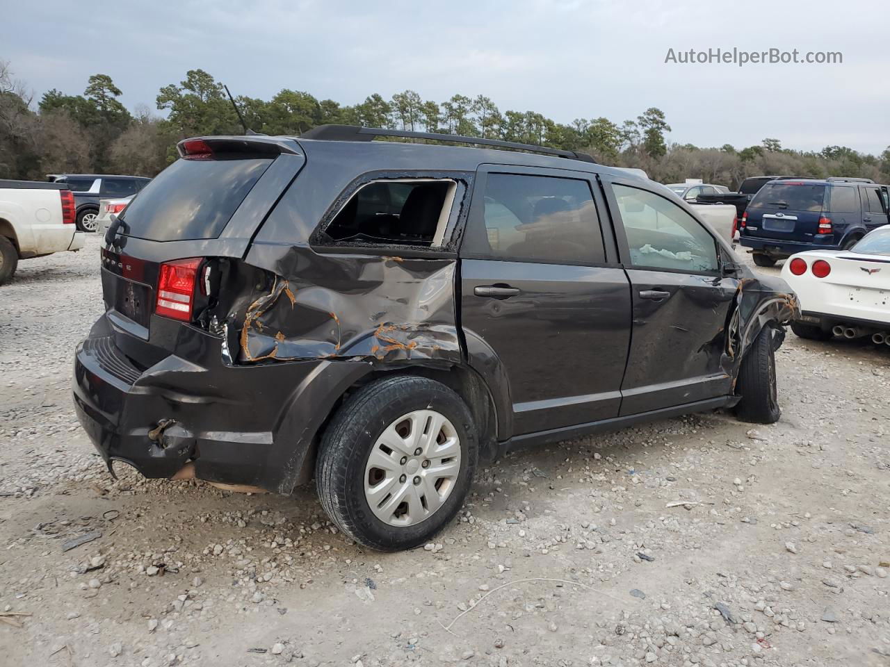 2017 Dodge Journey Se Charcoal vin: 3C4PDCABXHT582305