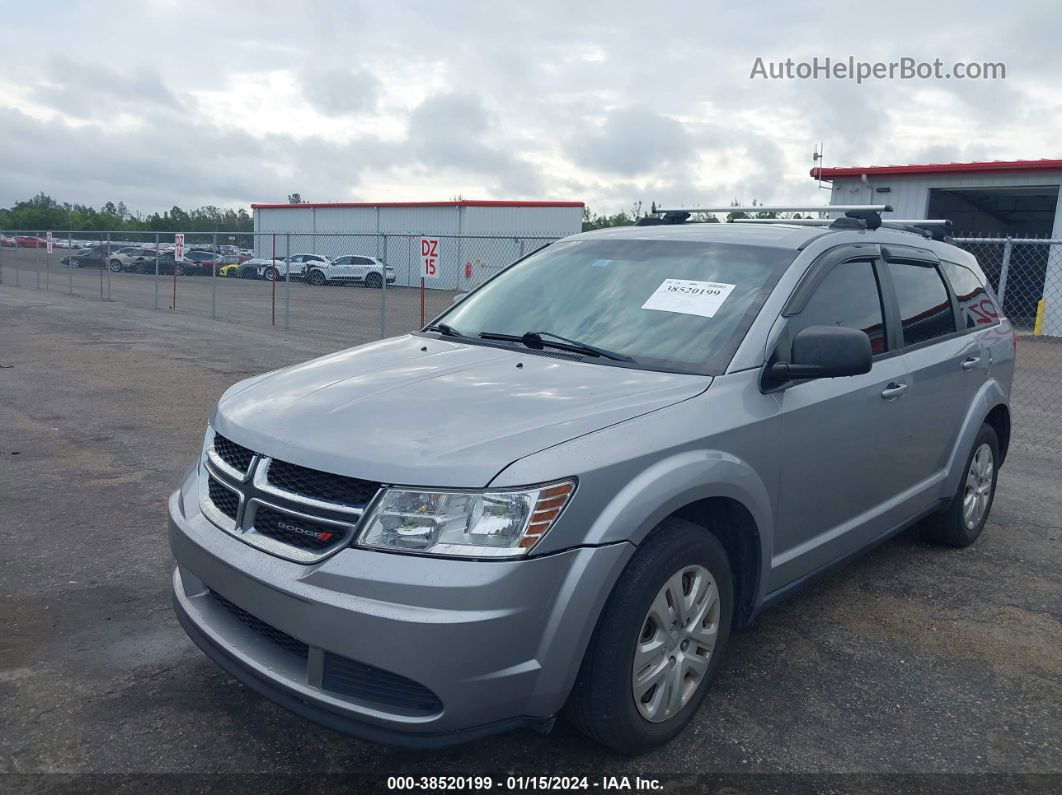 2017 Dodge Journey Se Silver vin: 3C4PDCABXHT653907