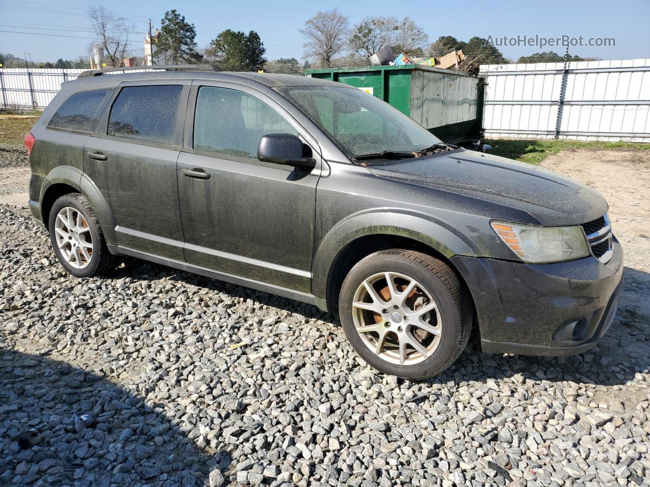 2014 Dodge Journey Sxt Gray vin: 3C4PDCBB0ET157105