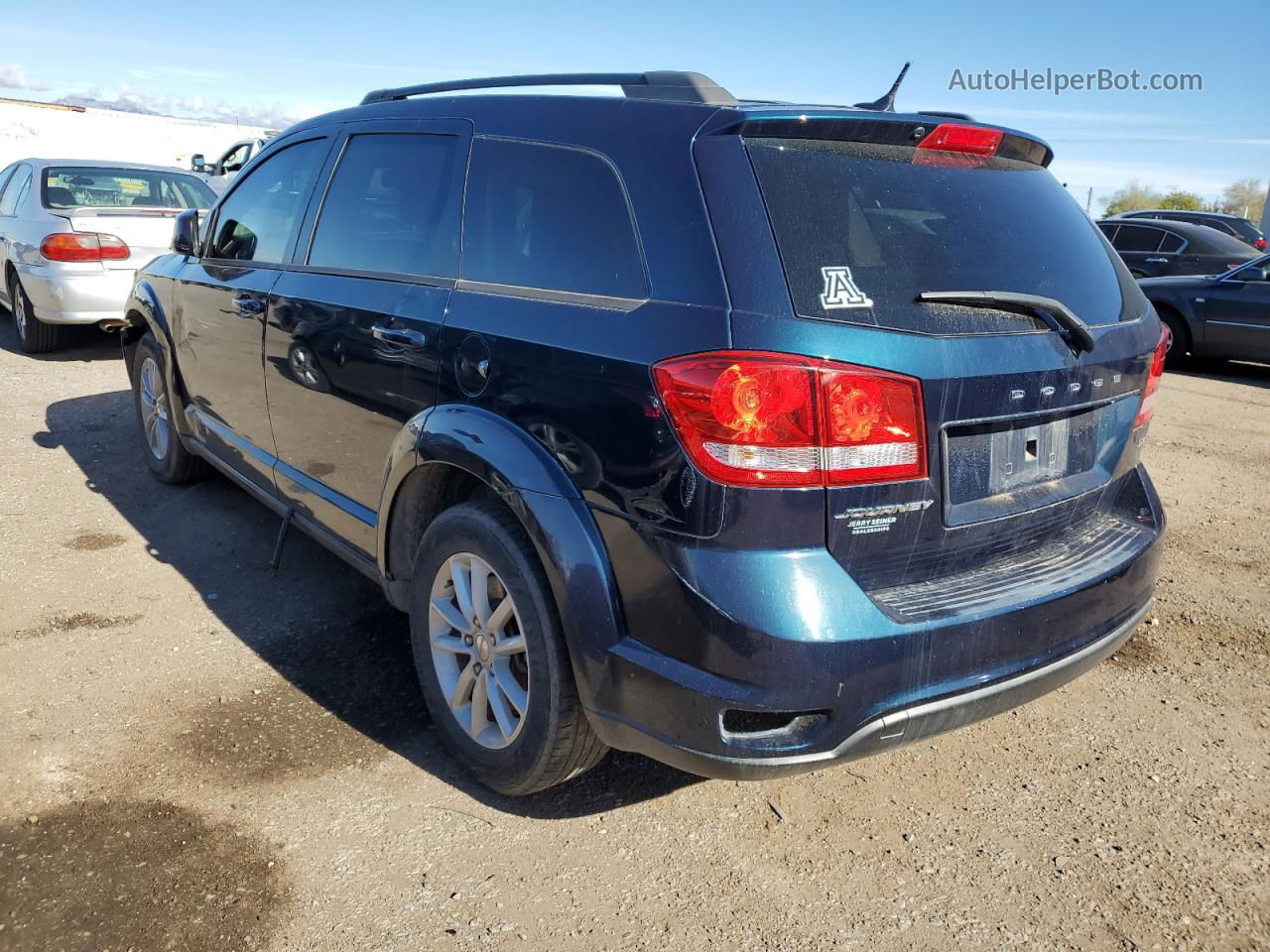 2015 Dodge Journey Sxt Blue vin: 3C4PDCBB0FT572989