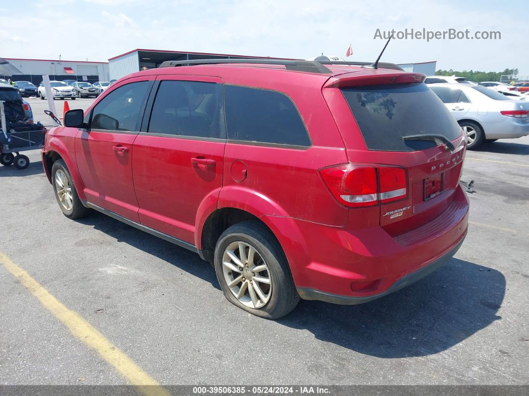 2015 Dodge Journey Sxt Red vin: 3C4PDCBB0FT610303