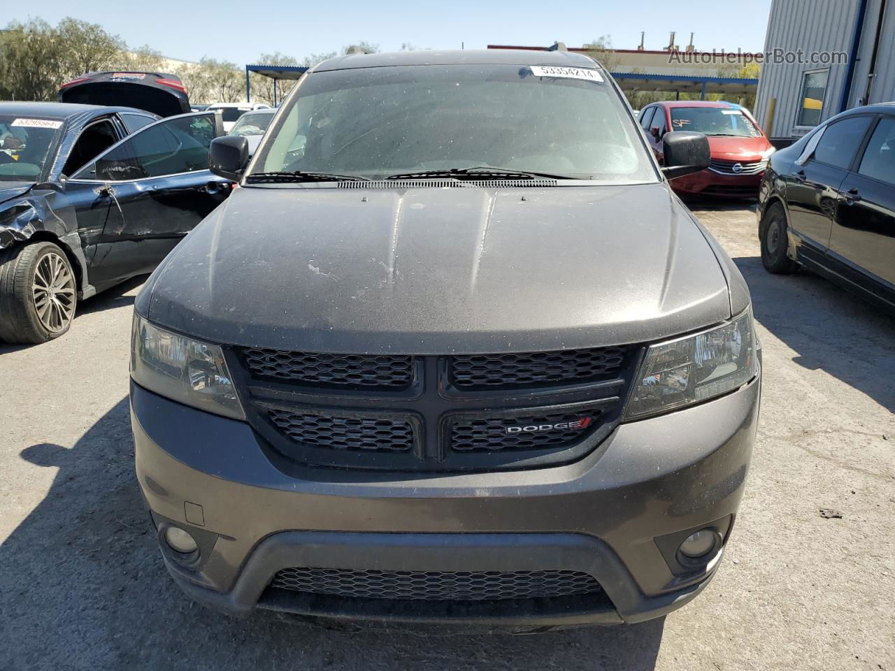 2016 Dodge Journey Sxt Gray vin: 3C4PDCBB0GT112474