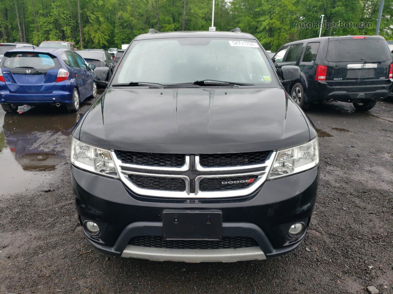 2016 Dodge Journey Sxt Black vin: 3C4PDCBB0GT118811