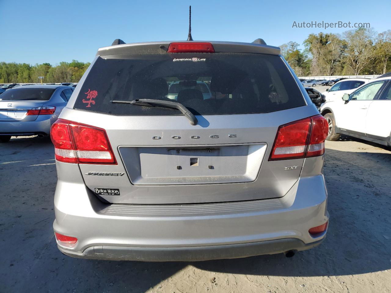 2016 Dodge Journey Sxt Silver vin: 3C4PDCBB0GT162887