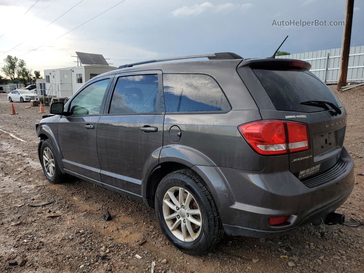 2017 Dodge Journey Sxt Серебряный vin: 3C4PDCBB0HT590413