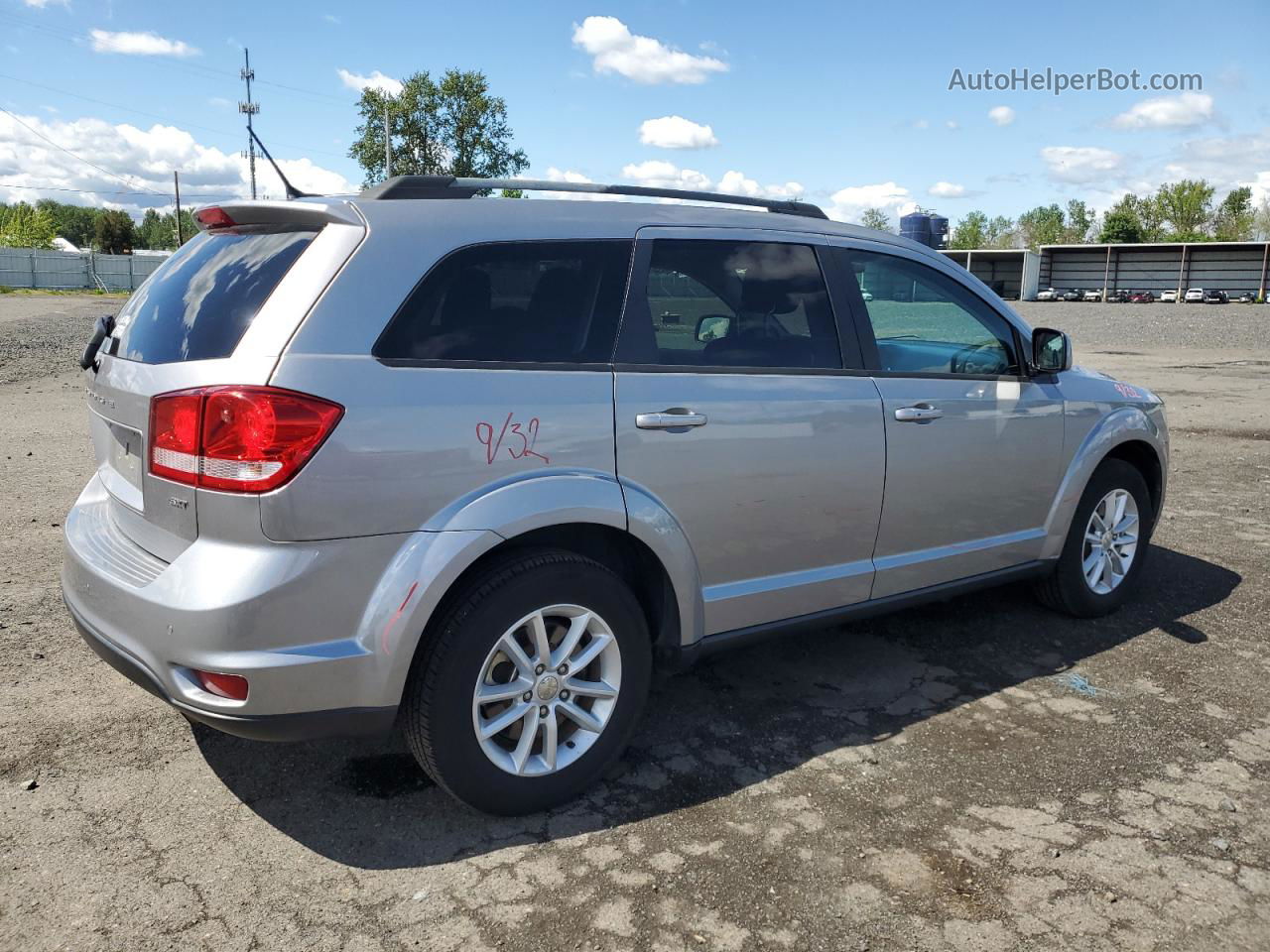 2017 Dodge Journey Sxt Silver vin: 3C4PDCBB0HT612944