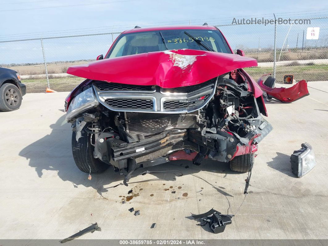 2015 Dodge Journey Sxt Red vin: 3C4PDCBB1FT560737