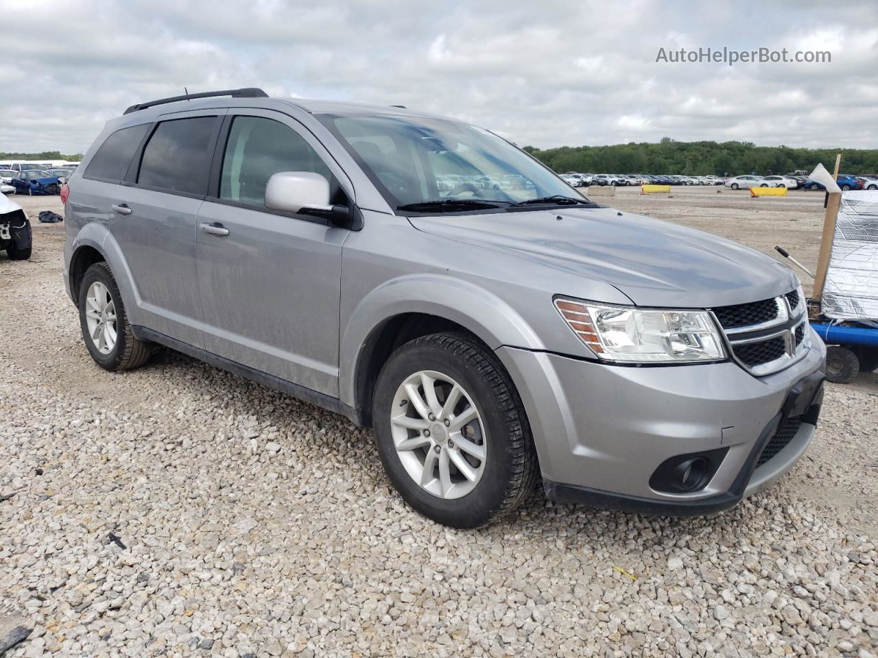 2016 Dodge Journey Sxt Silver vin: 3C4PDCBB1GT103587