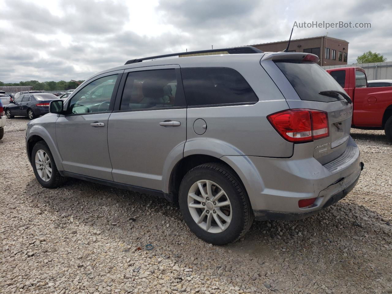 2016 Dodge Journey Sxt Silver vin: 3C4PDCBB1GT103587