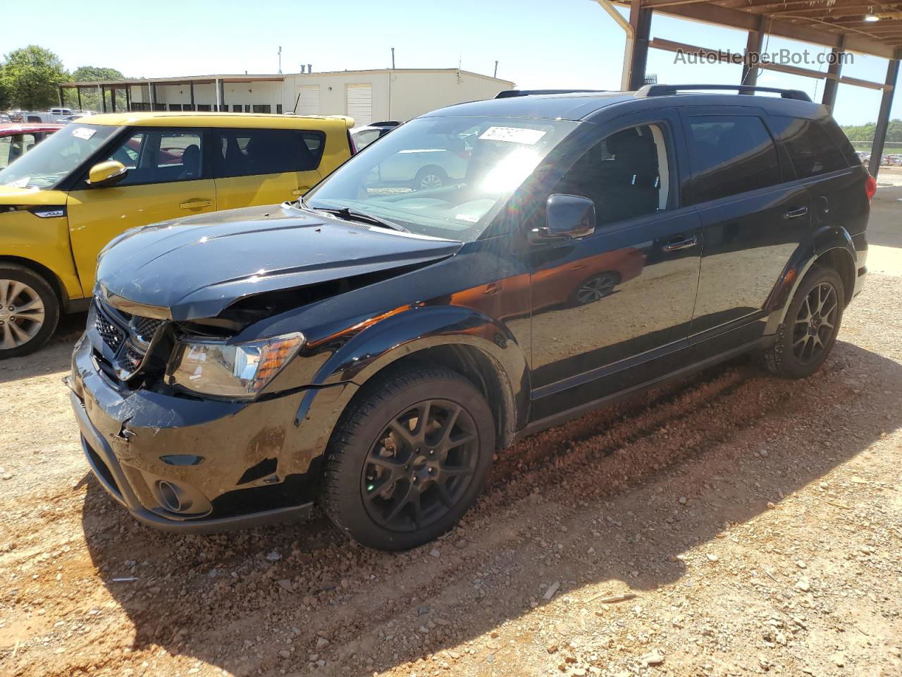 2016 Dodge Journey Sxt Black vin: 3C4PDCBB1GT112712