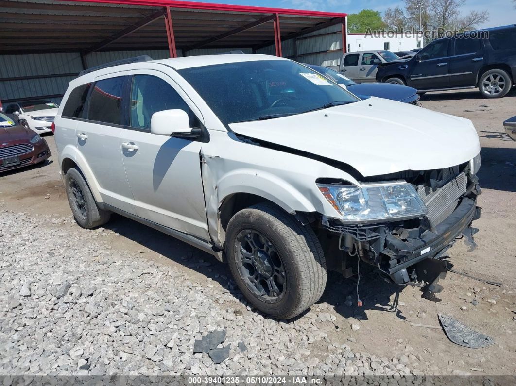 2016 Dodge Journey Sxt White vin: 3C4PDCBB1GT162980