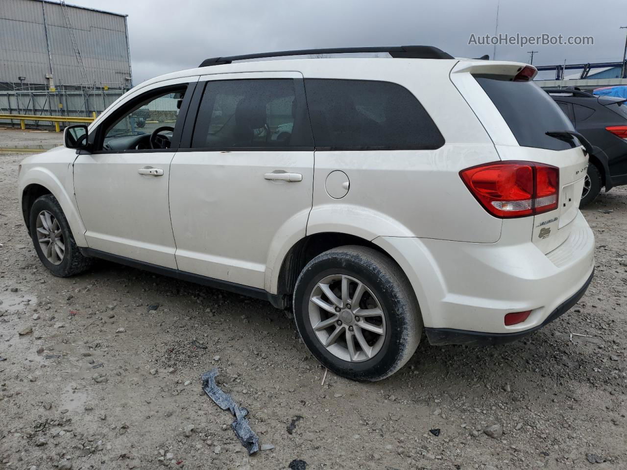 2016 Dodge Journey Sxt White vin: 3C4PDCBB1GT191783