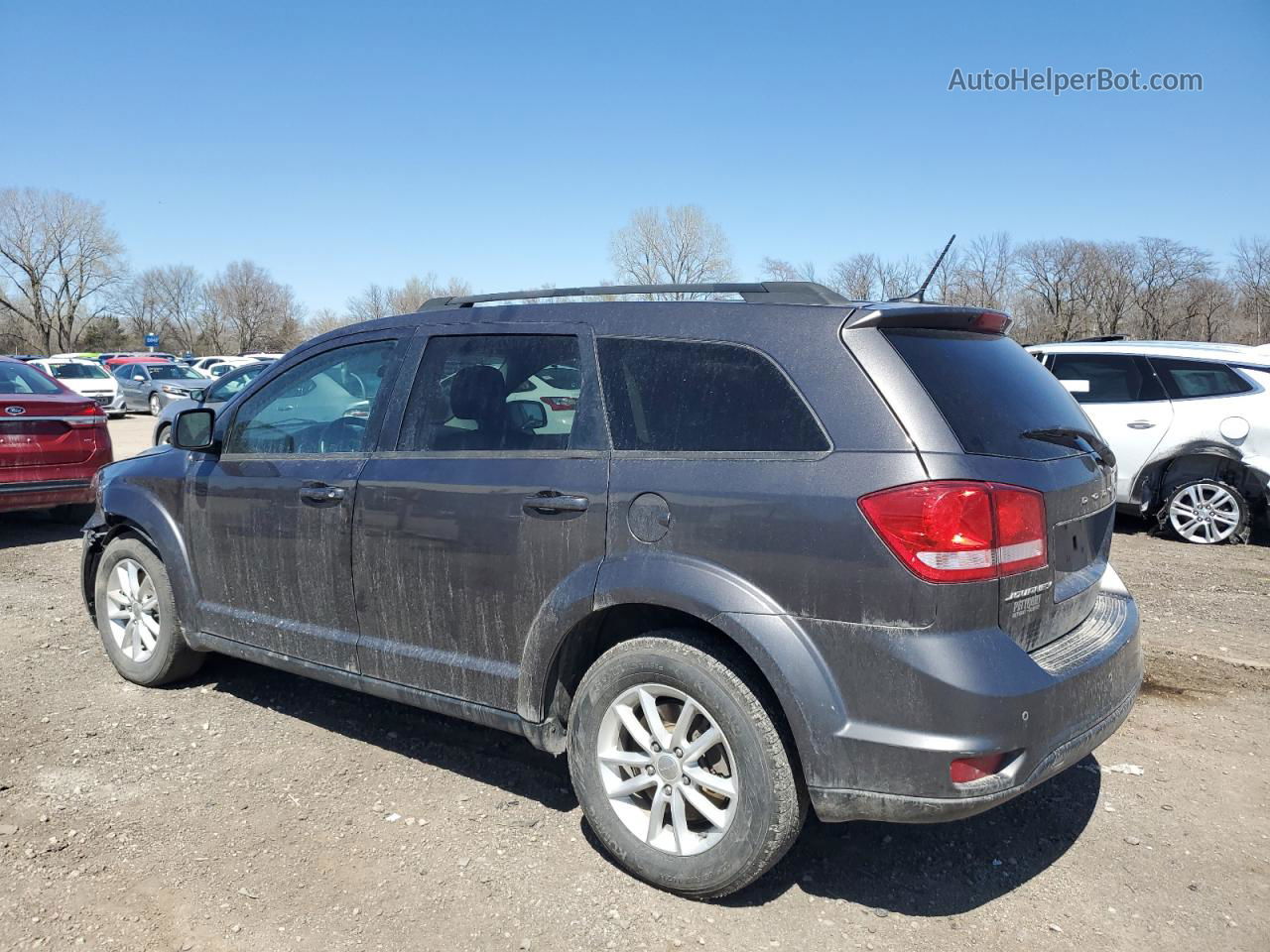 2017 Dodge Journey Sxt Угольный vin: 3C4PDCBB1HT613150