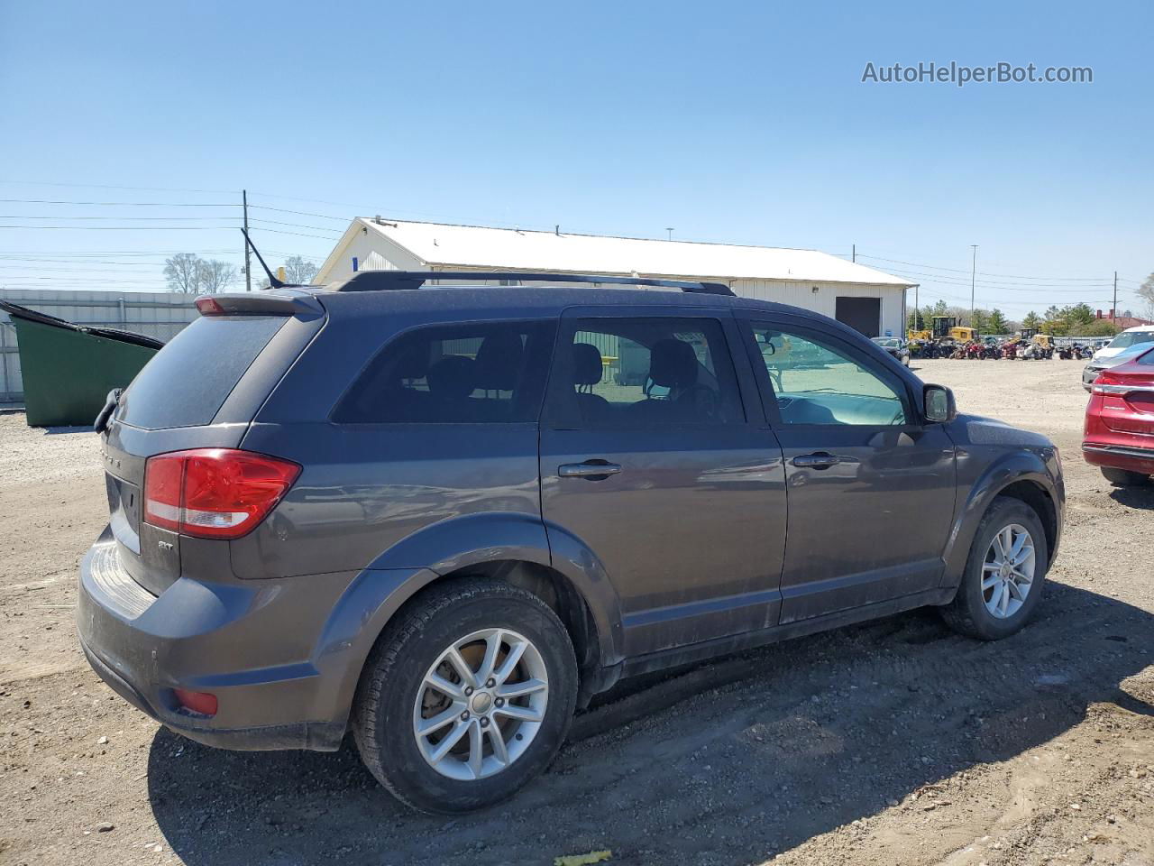 2017 Dodge Journey Sxt Угольный vin: 3C4PDCBB1HT613150