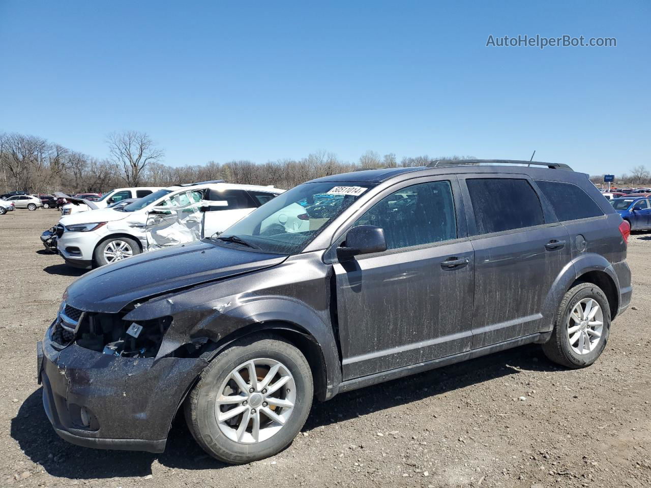 2017 Dodge Journey Sxt Charcoal vin: 3C4PDCBB1HT613150