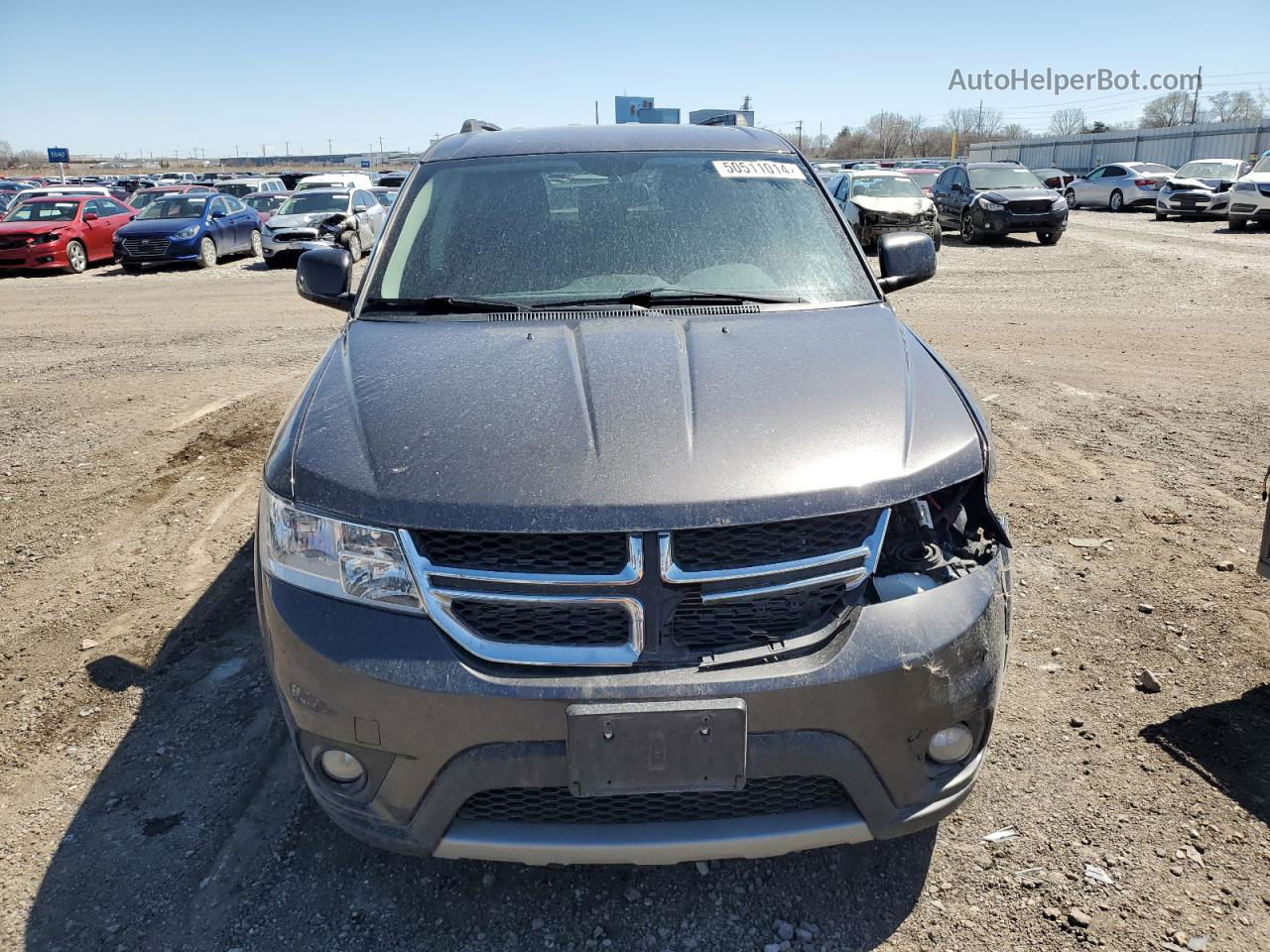 2017 Dodge Journey Sxt Угольный vin: 3C4PDCBB1HT613150