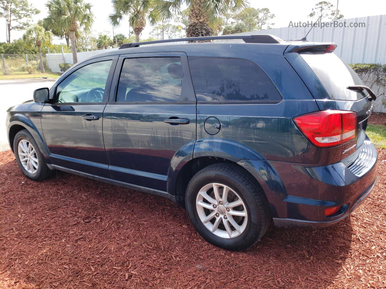 2014 Dodge Journey Sxt Blue vin: 3C4PDCBB2ET103546