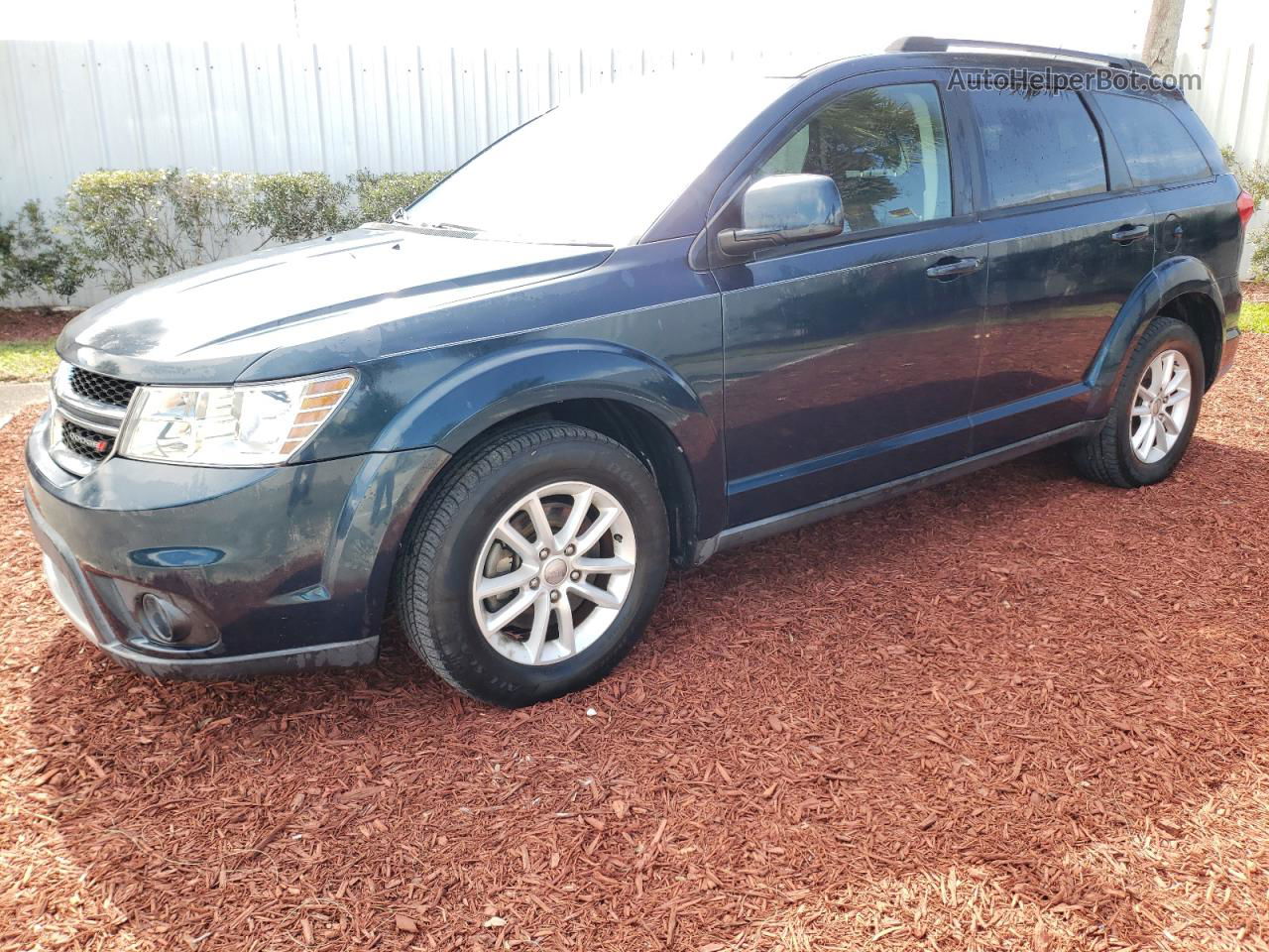 2014 Dodge Journey Sxt Blue vin: 3C4PDCBB2ET103546