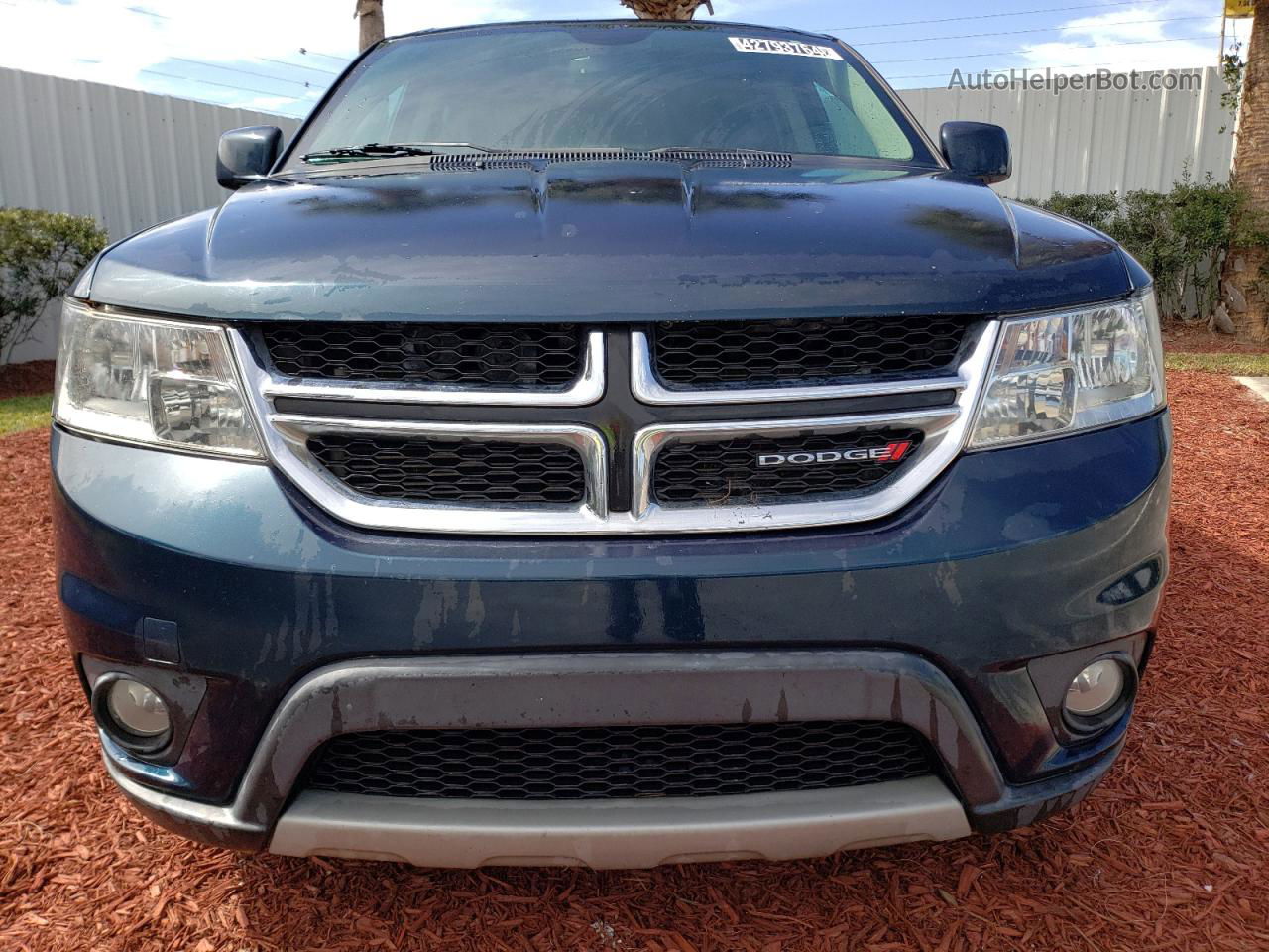 2014 Dodge Journey Sxt Blue vin: 3C4PDCBB2ET103546