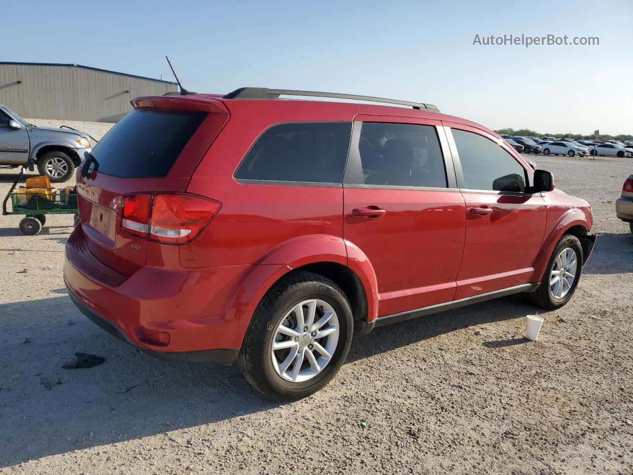 2016 Dodge Journey Sxt Красный vin: 3C4PDCBB2GT120169