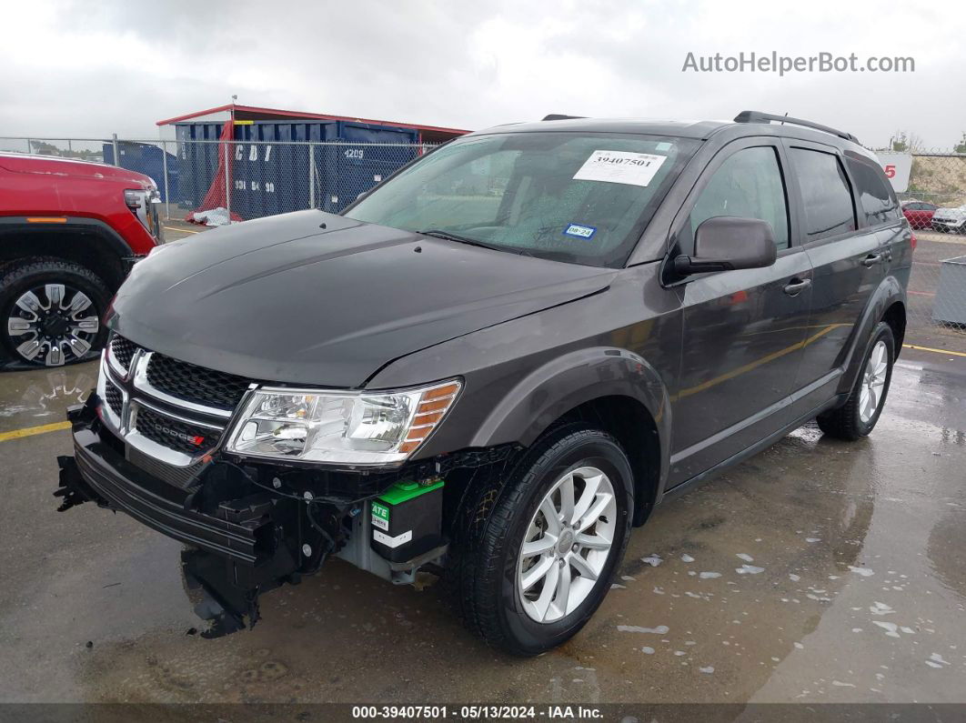 2016 Dodge Journey Sxt Gray vin: 3C4PDCBB2GT239193