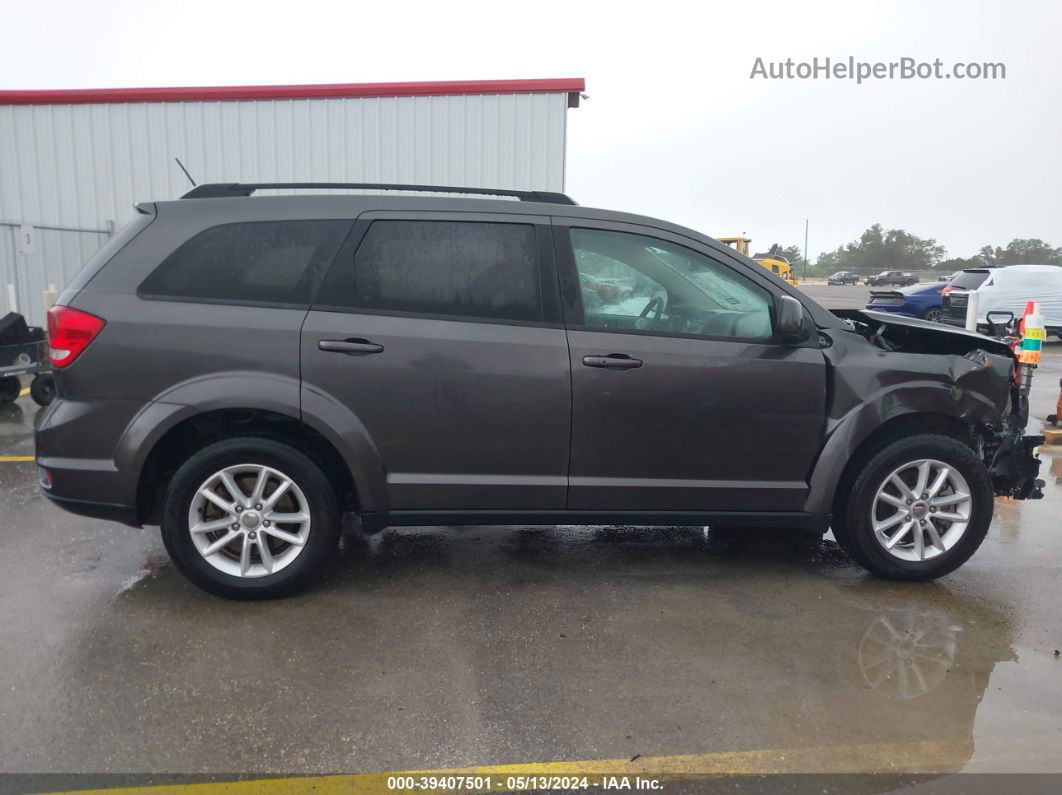 2016 Dodge Journey Sxt Gray vin: 3C4PDCBB2GT239193