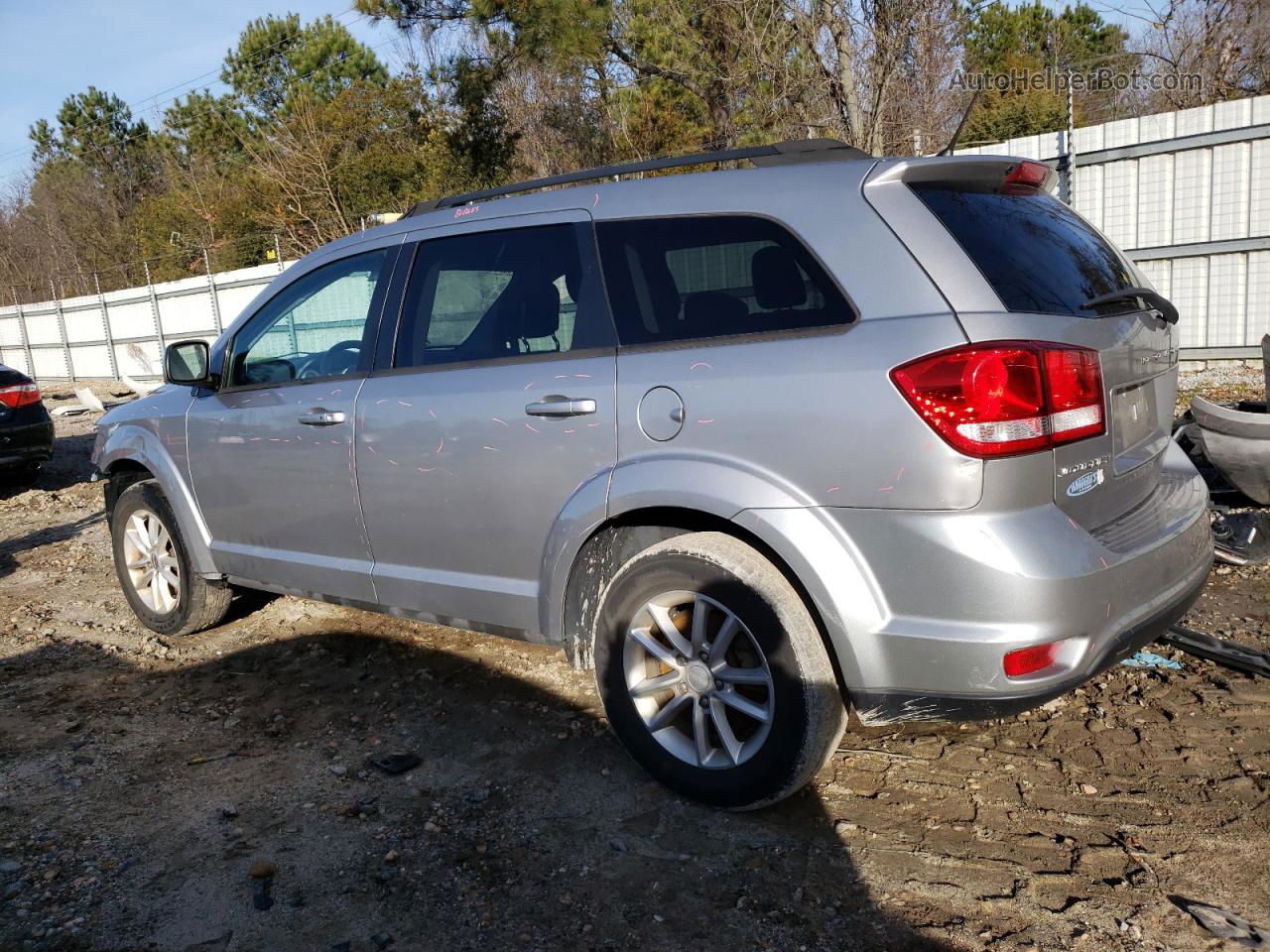 2016 Dodge Journey Sxt Gray vin: 3C4PDCBB2GT239291