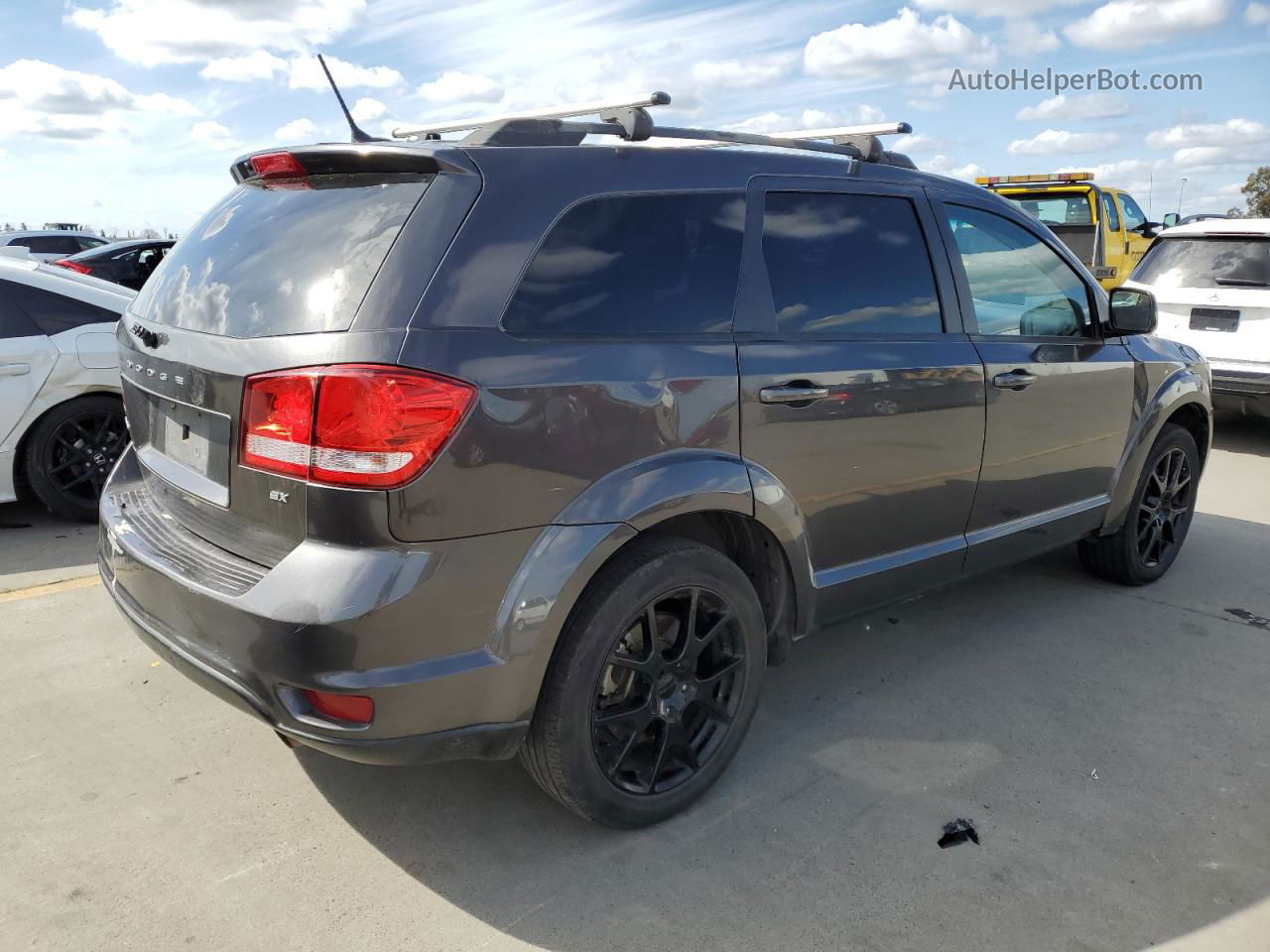 2017 Dodge Journey Sxt Gray vin: 3C4PDCBB2HT560300