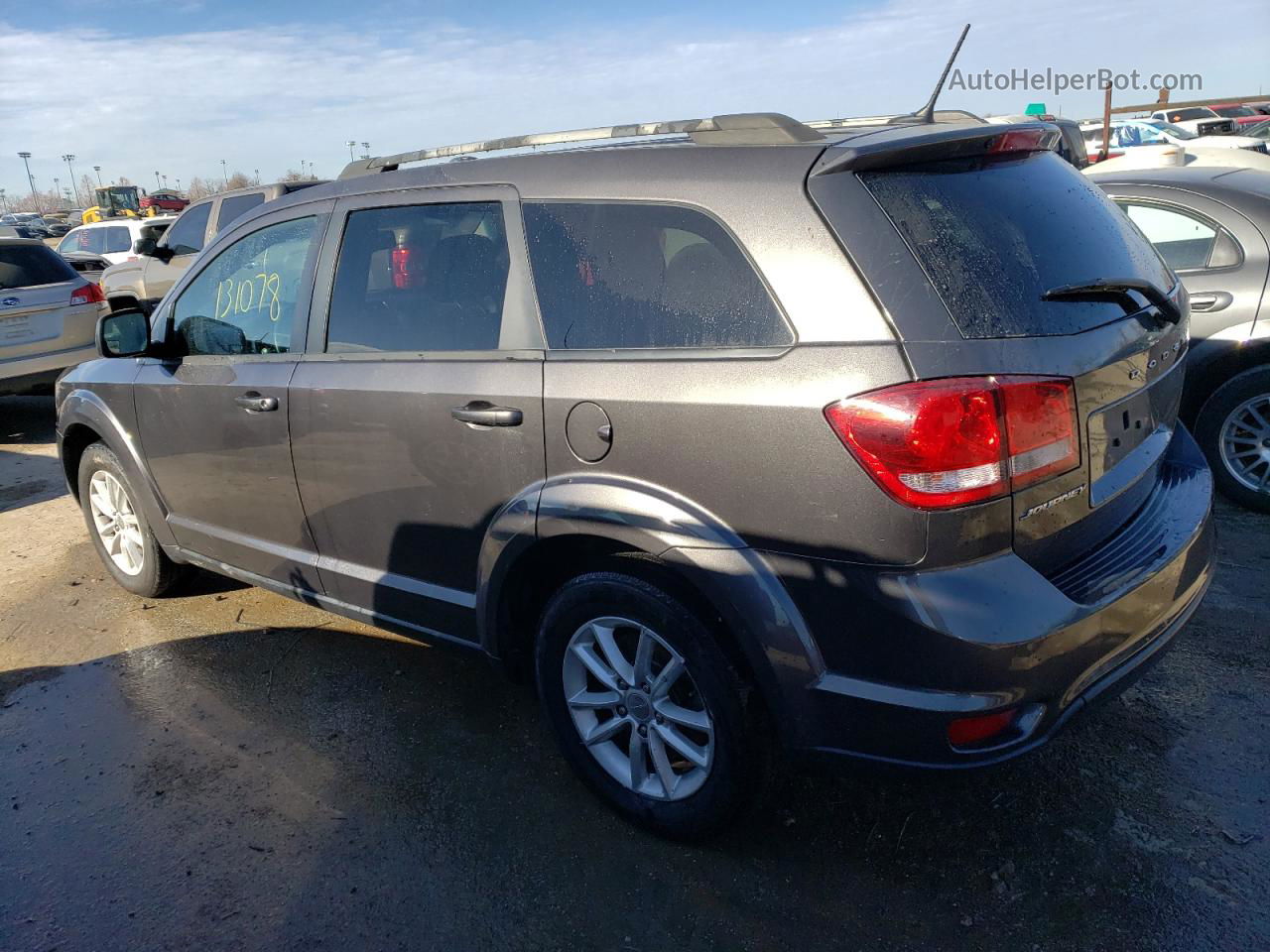 2017 Dodge Journey Sxt Gray vin: 3C4PDCBB2HT644150