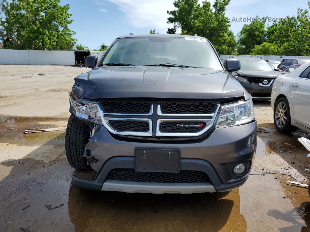 2015 Dodge Journey Sxt Gray vin: 3C4PDCBB3FT737837