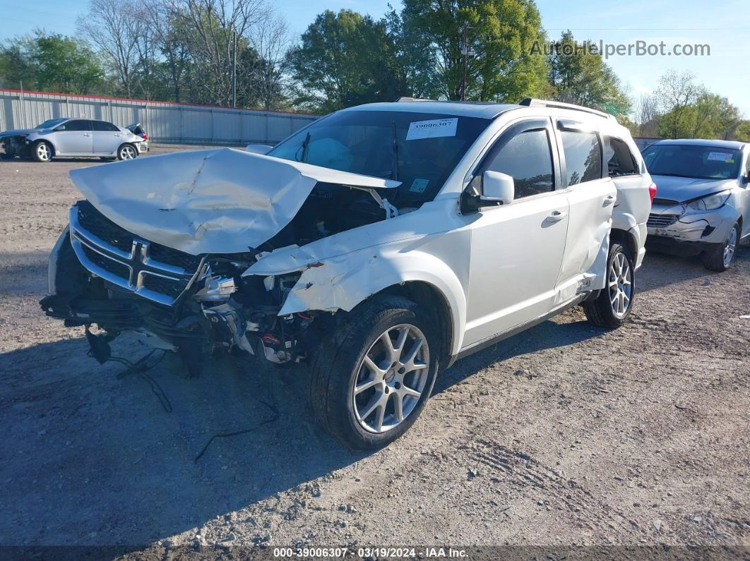 2015 Dodge Journey Sxt White vin: 3C4PDCBB3FT738941