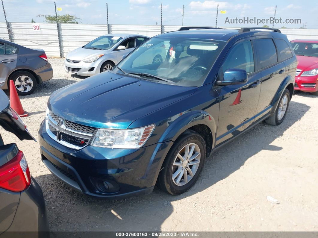 2014 Dodge Journey Sxt Blue vin: 3C4PDCBB4ET130585